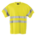 150g Poly Cotton Safety T-Shirt with tape - High Visibility