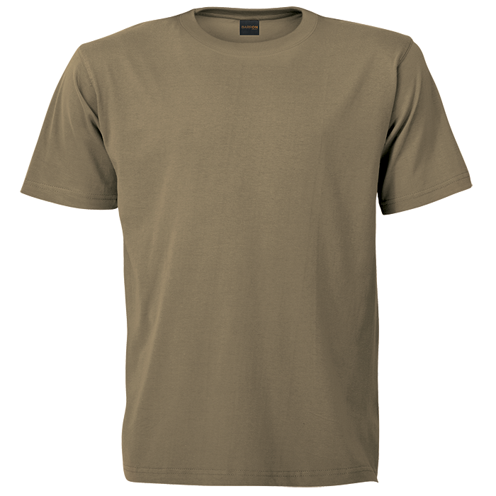 180g Creative Crew Neck T-Shirt Khaki / XS / Regular - T-Shirts