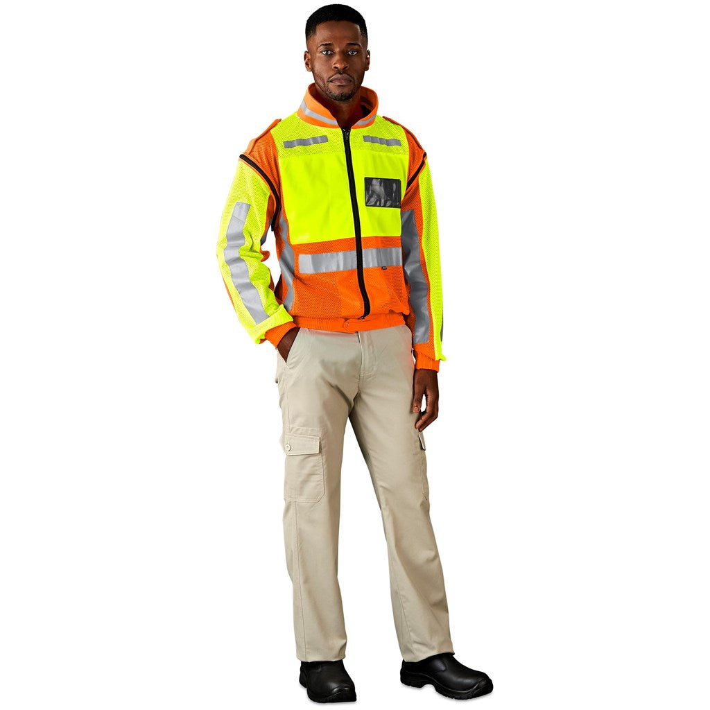 Metro Two-Tone High Visibility Reflective Zip-Off Jacket