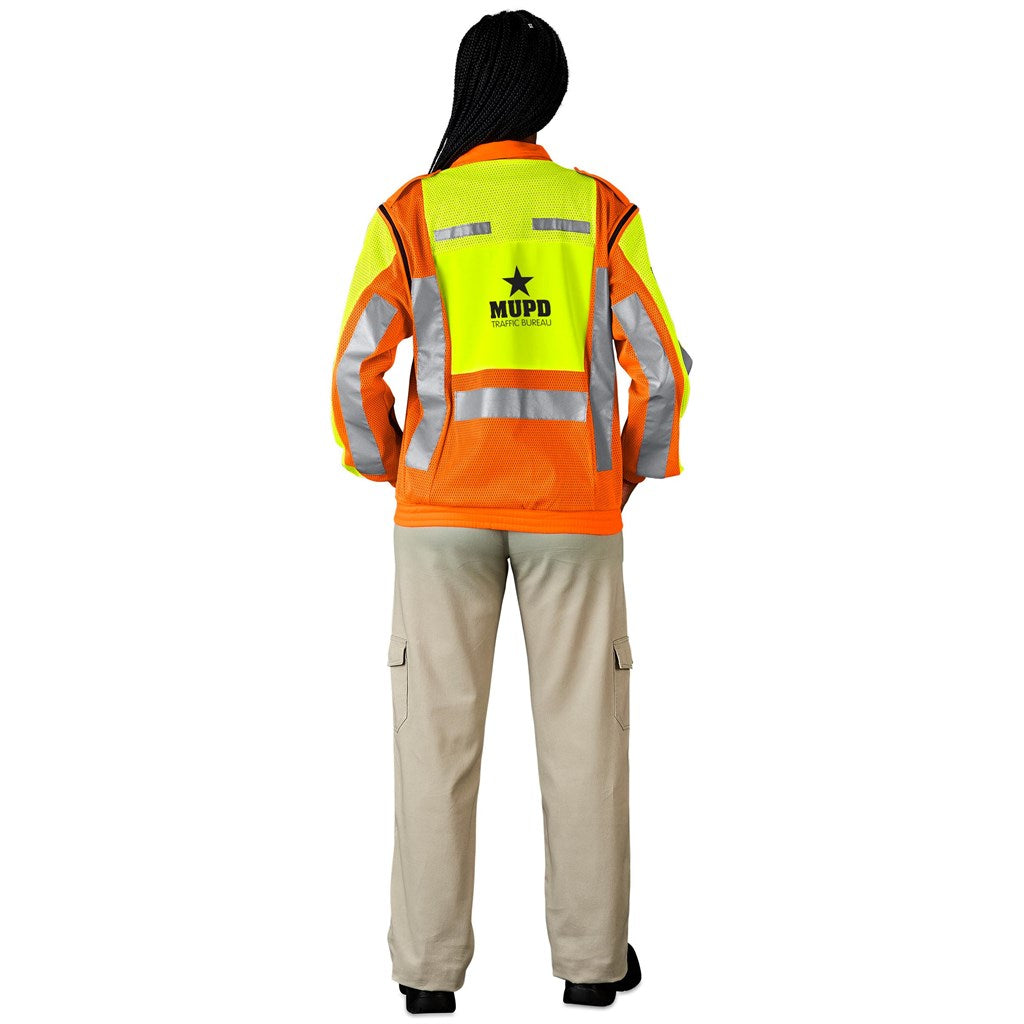 Metro Two-Tone High Visibility Reflective Zip-Off Jacket