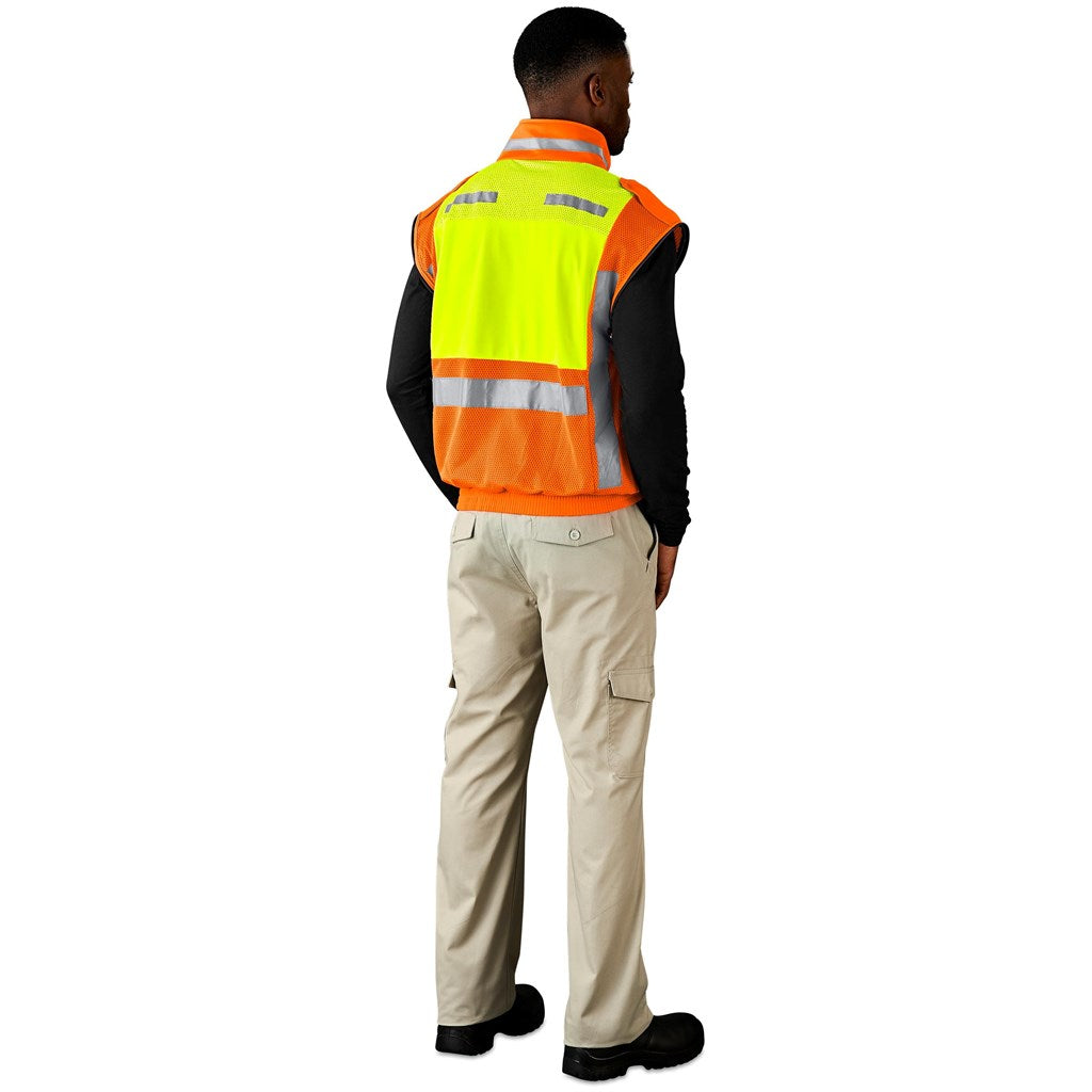 Metro Two-Tone High Visibility Reflective Zip-Off Jacket