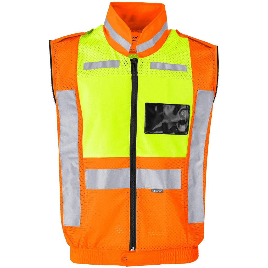 Metro Two-Tone High Visibility Reflective Zip-Off Jacket