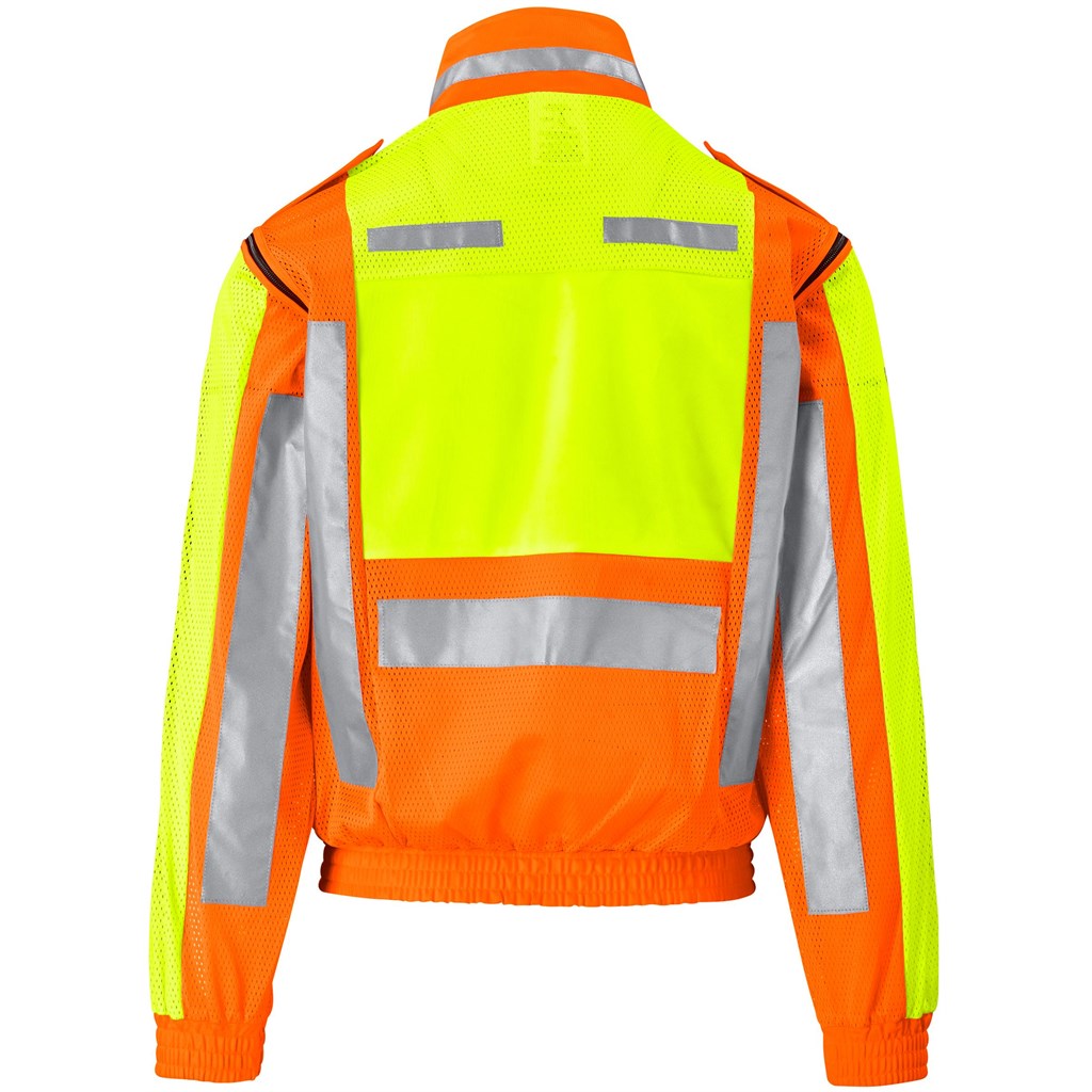 Metro Two-Tone High Visibility Reflective Zip-Off Jacket