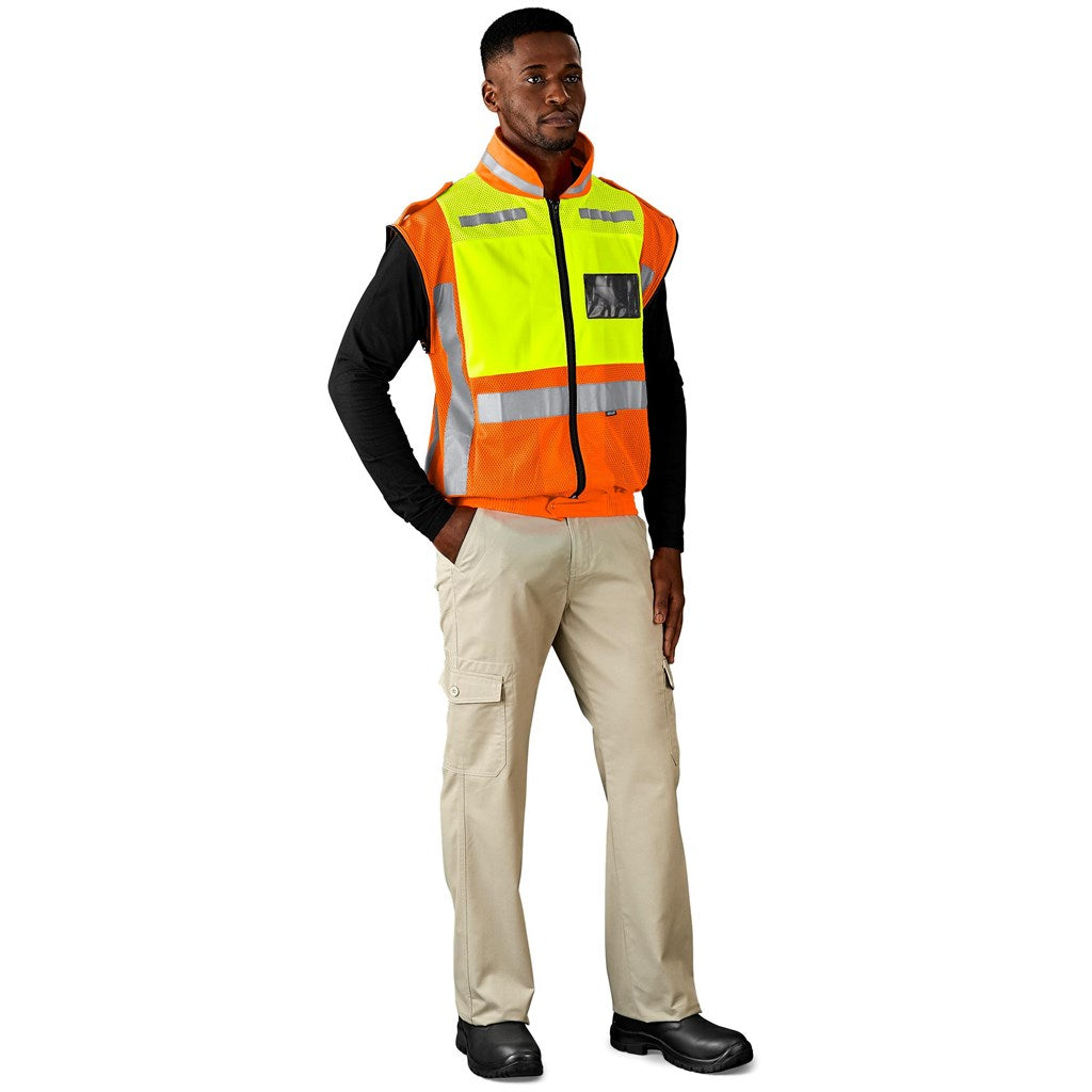 Metro Two-Tone High Visibility Reflective Zip-Off Jacket