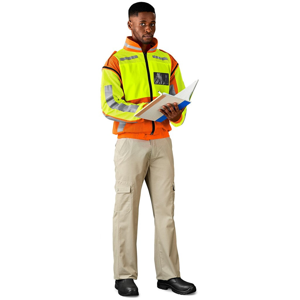 Metro Two-Tone High Visibility Reflective Zip-Off Jacket