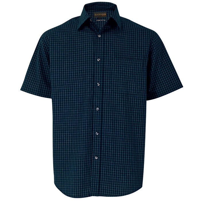 Mens Pioneer Check Lounge Short Sleeve