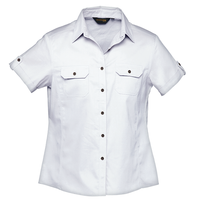 Ladies Plain Bush Shirt
