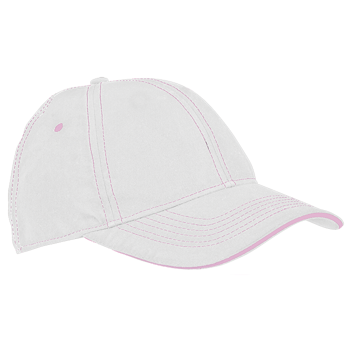 6 Panel Microfibre Stitch Cap