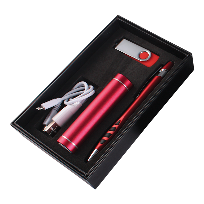 Powerbank USB and Stylus Pen Gift Set