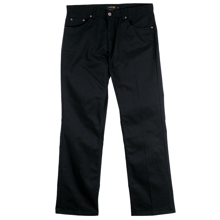 5 Pocket Chino Black / 28 / Regular - Bottoms