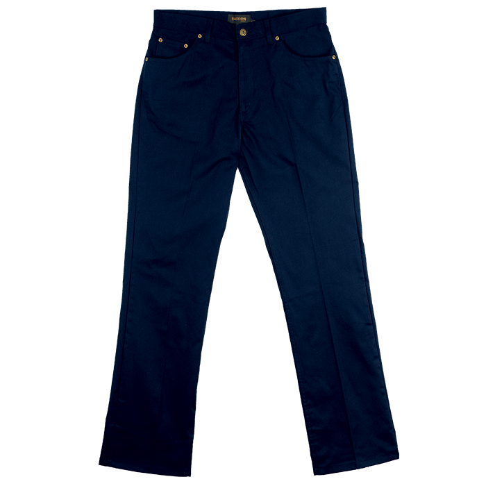 5 Pocket Chino  Navy / 28 / Regular - Bottoms