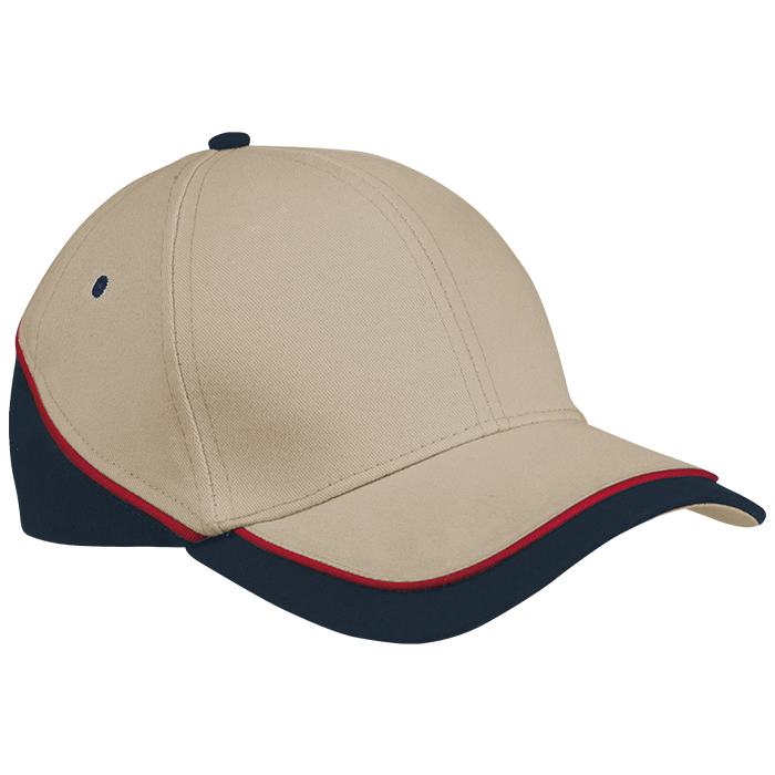 6 Panel Trio Cap - Caps