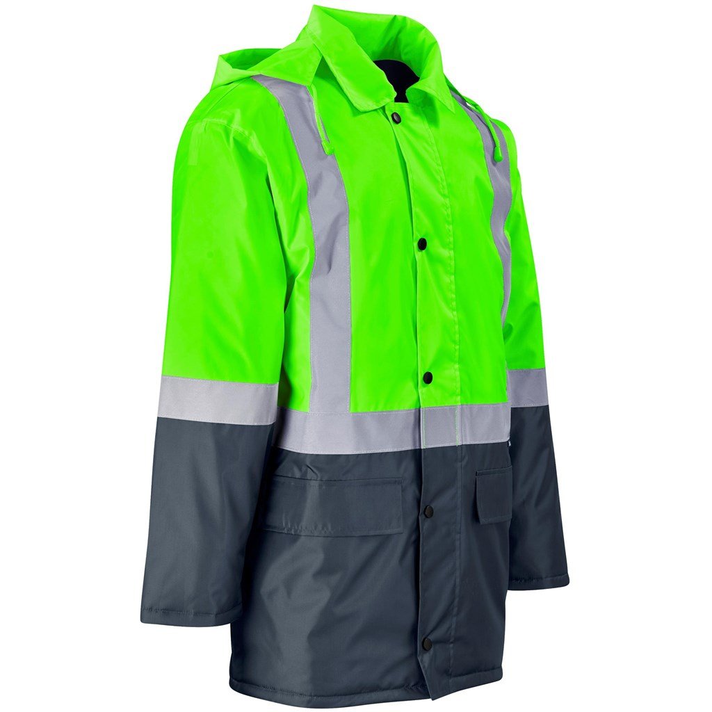 Padded Two-Tone High Visibility Reflective Jacket