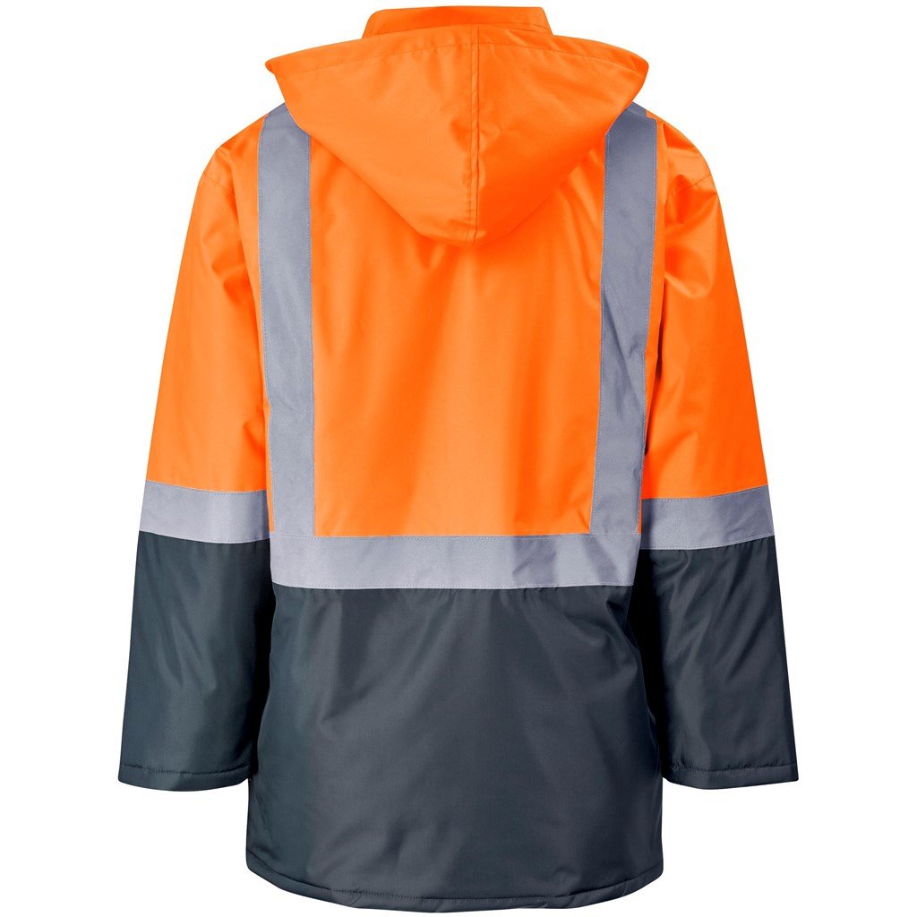 Padded Two-Tone High Visibility Reflective Jacket