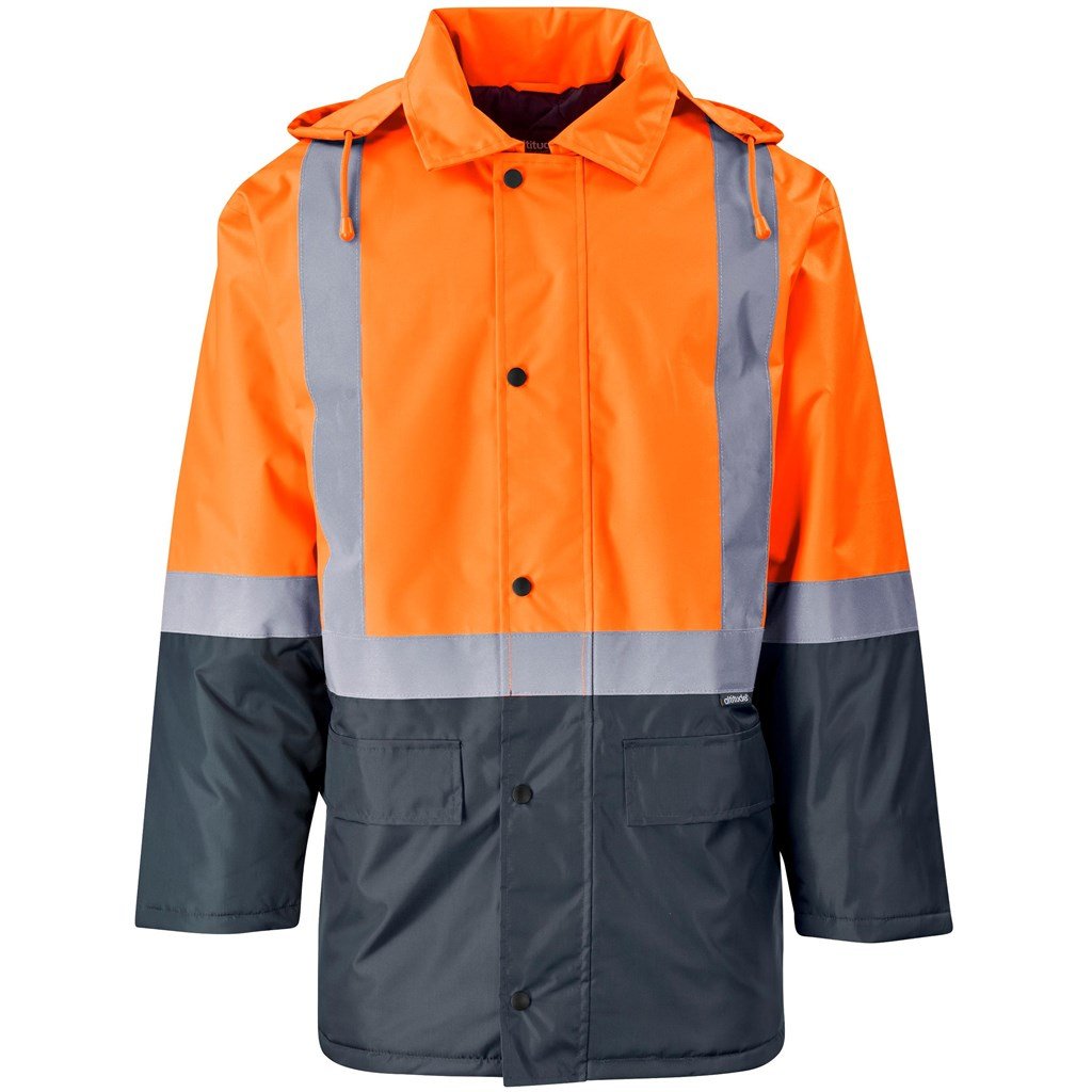 Padded Two-Tone High Visibility Reflective Jacket