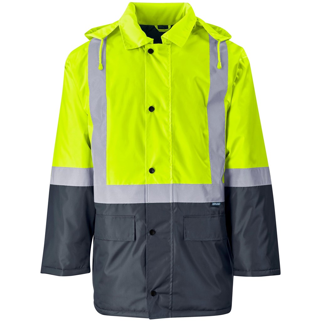 Padded Two-Tone High Visibility Reflective Jacket