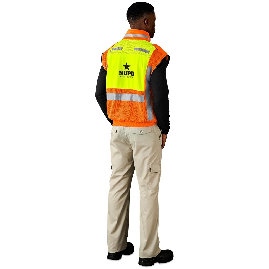 Metro Two-Tone High Visibility Reflective Zip-Off Jacket