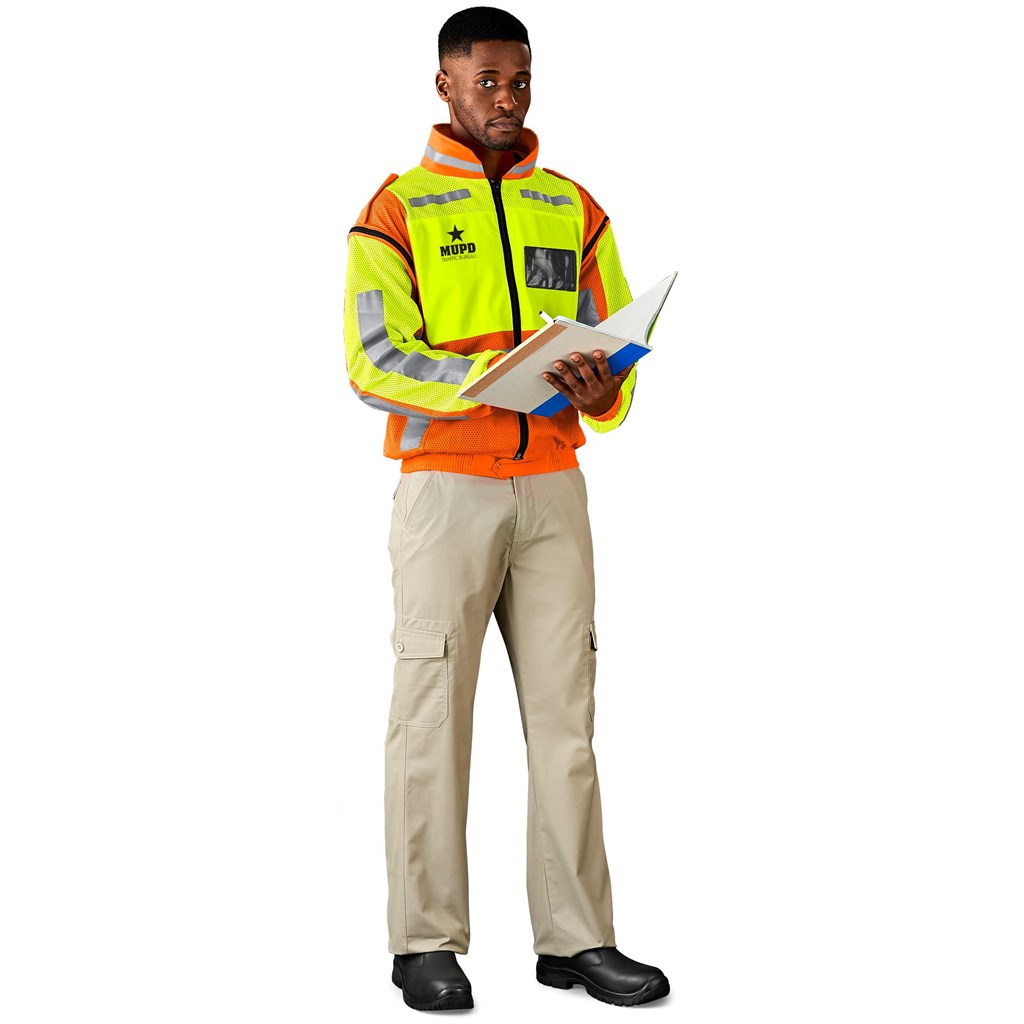 Metro Two-Tone High Visibility Reflective Zip-Off Jacket