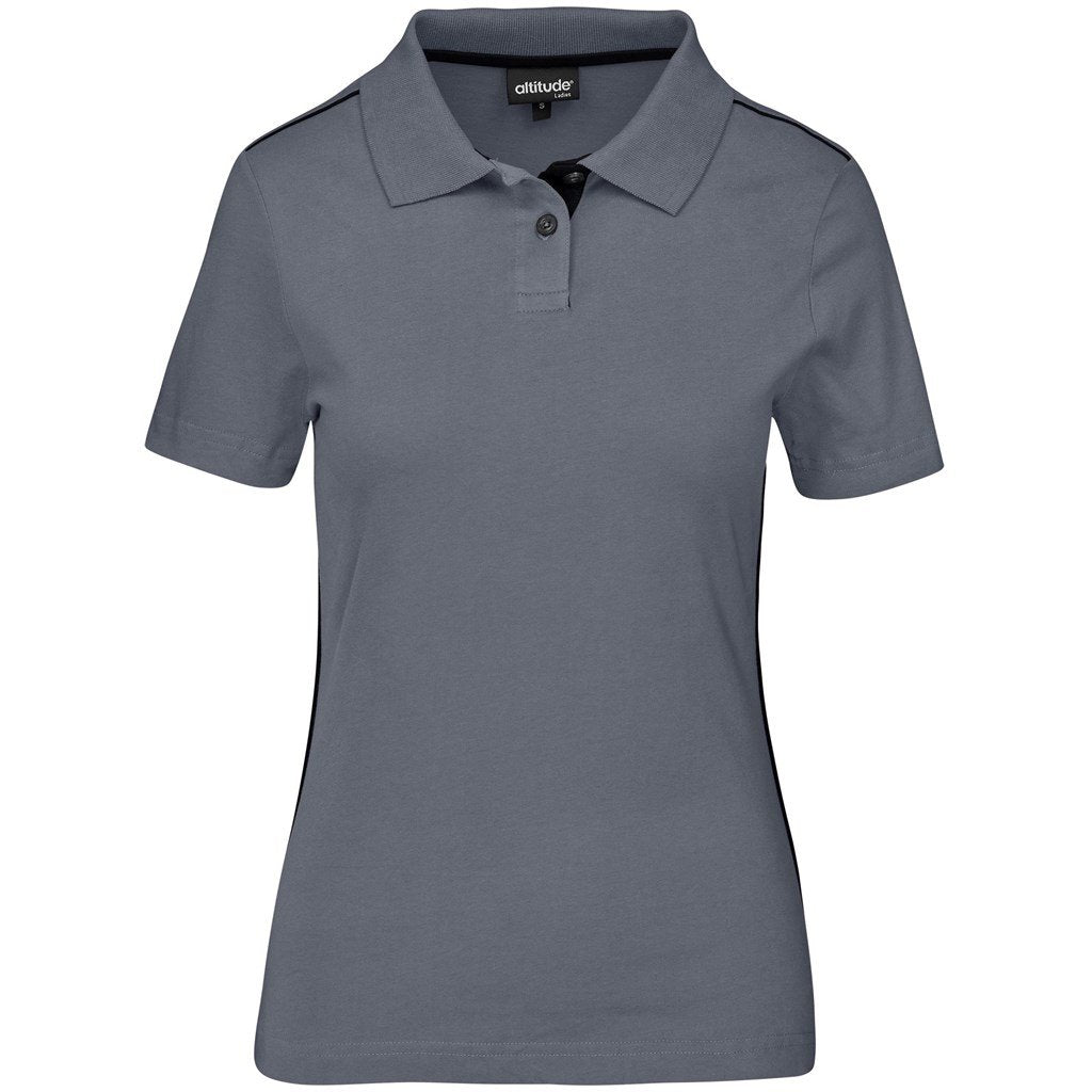 Ladies Galway Golf Shirt - Navy