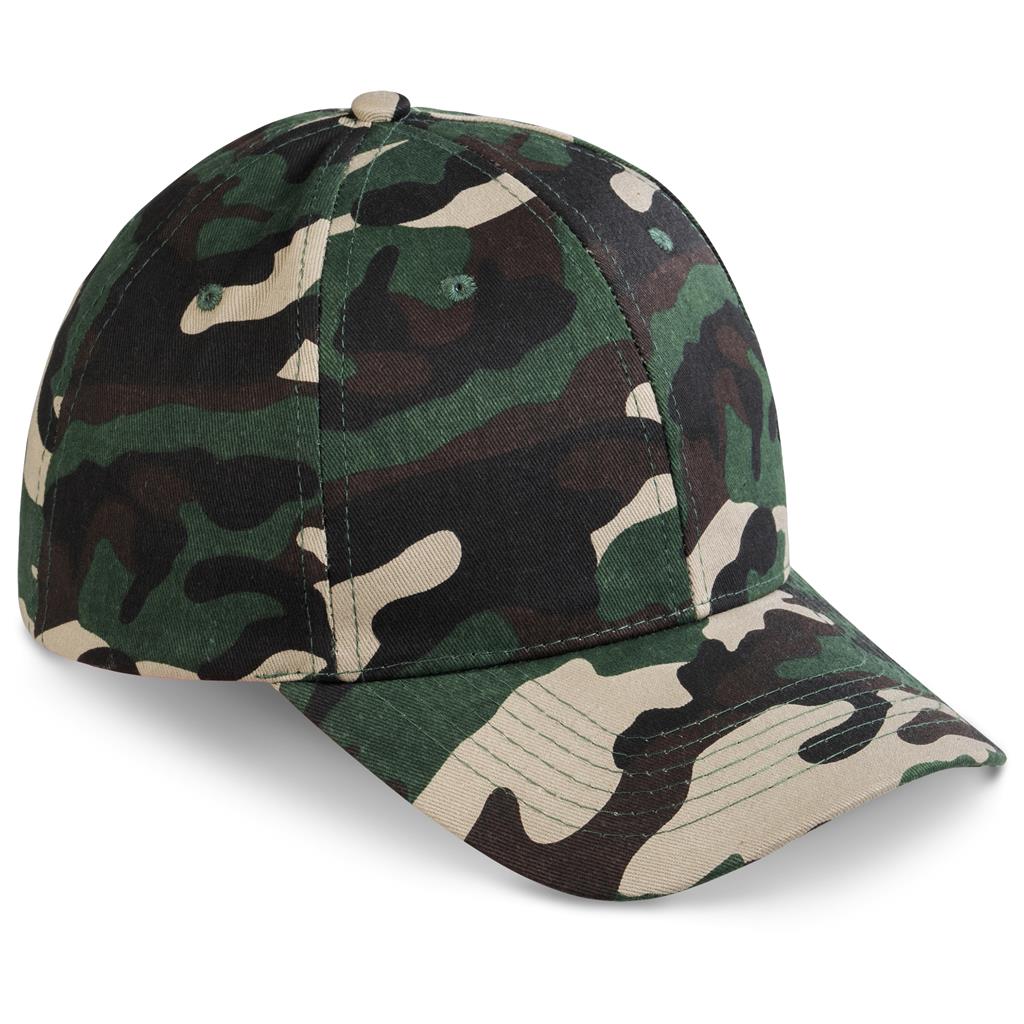 Wilderness Camouflage Cap - 6 Panel