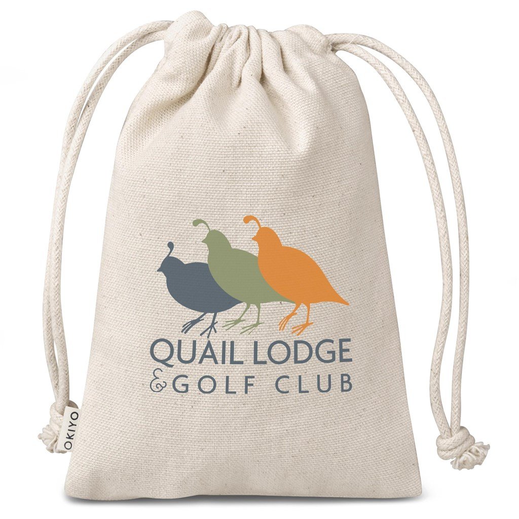 Chikara Mini Cotton Drawstring Pouch