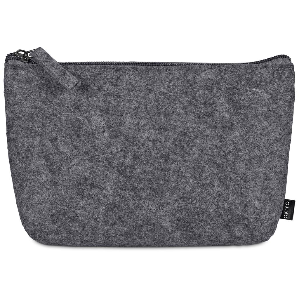 Kesho Recycled PET Felt Mini Cosmetic Bag