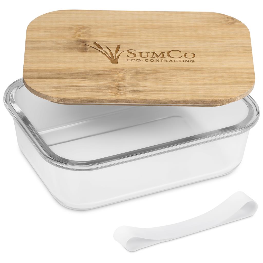 Moshi Glass & Bamboo Lunch Box