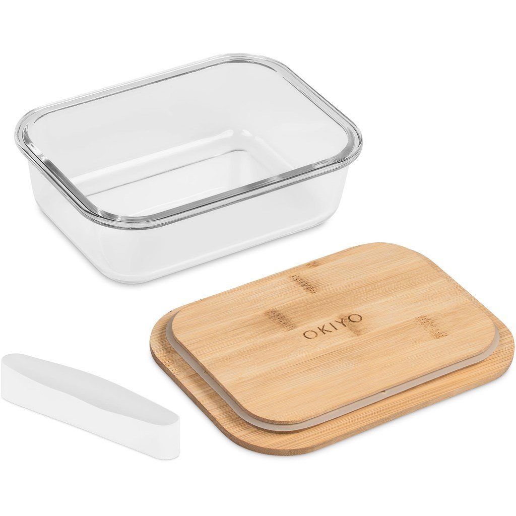 Moshi Glass & Bamboo Lunch Box