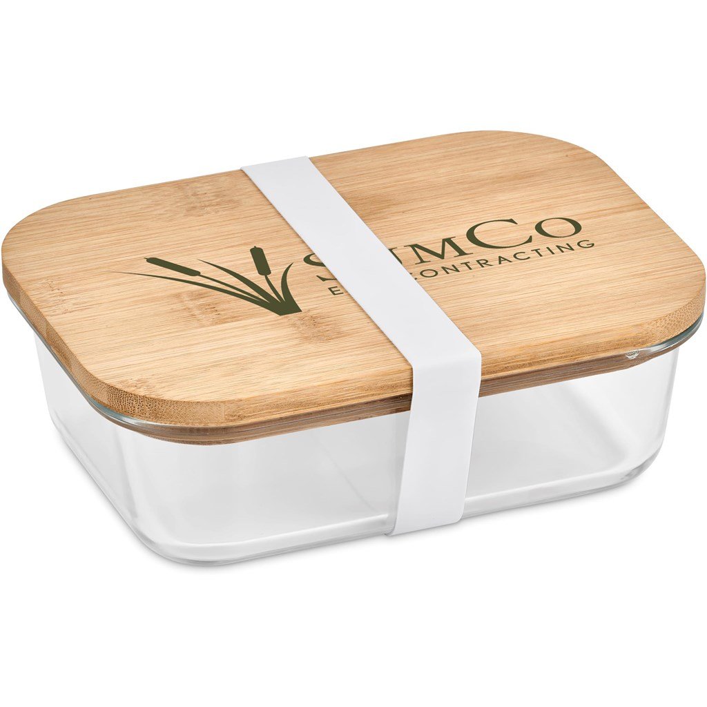 Moshi Glass & Bamboo Lunch Box
