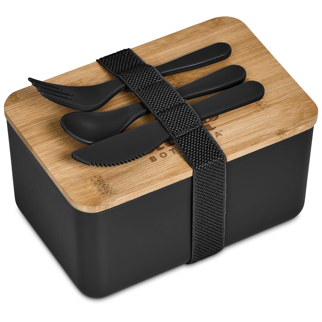Pasuta Recycled Plastic & Bamboo Lunch Box