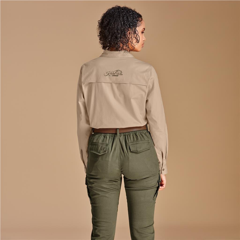 Ladies Long Sleeve Mawenzi Twill Shirt