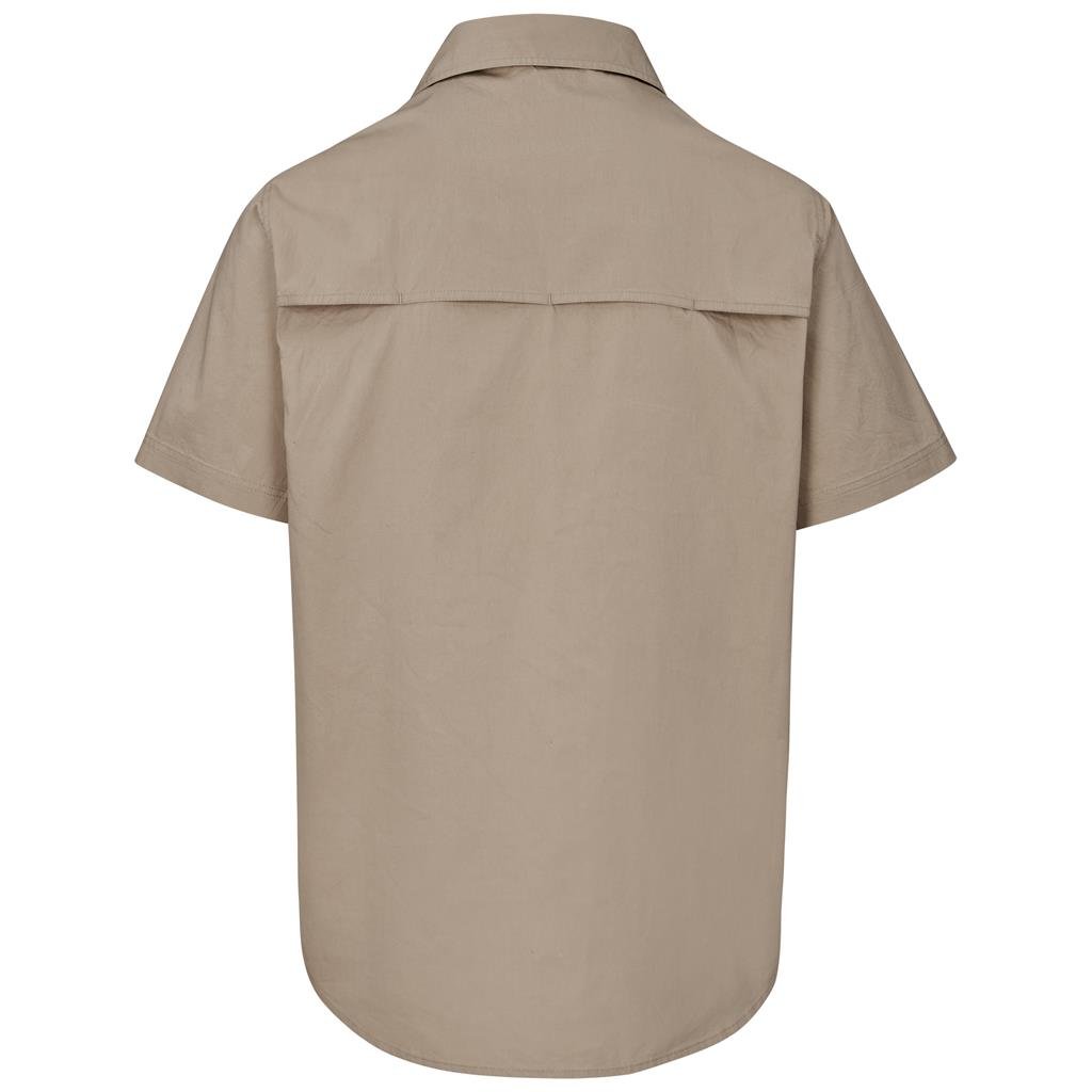 Mens Short Sleeve Mawenzi Twill Shirt