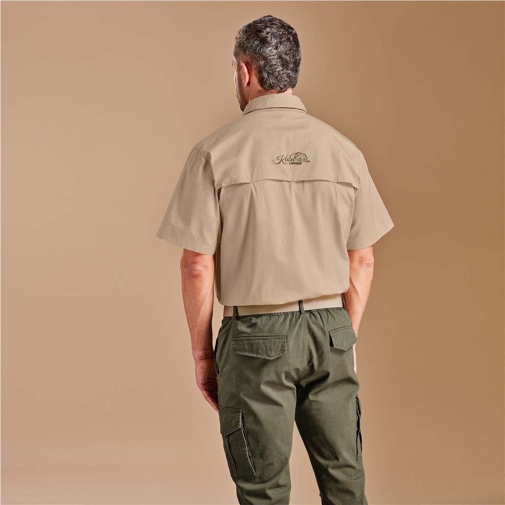 Mens Short Sleeve Mawenzi Twill Shirt