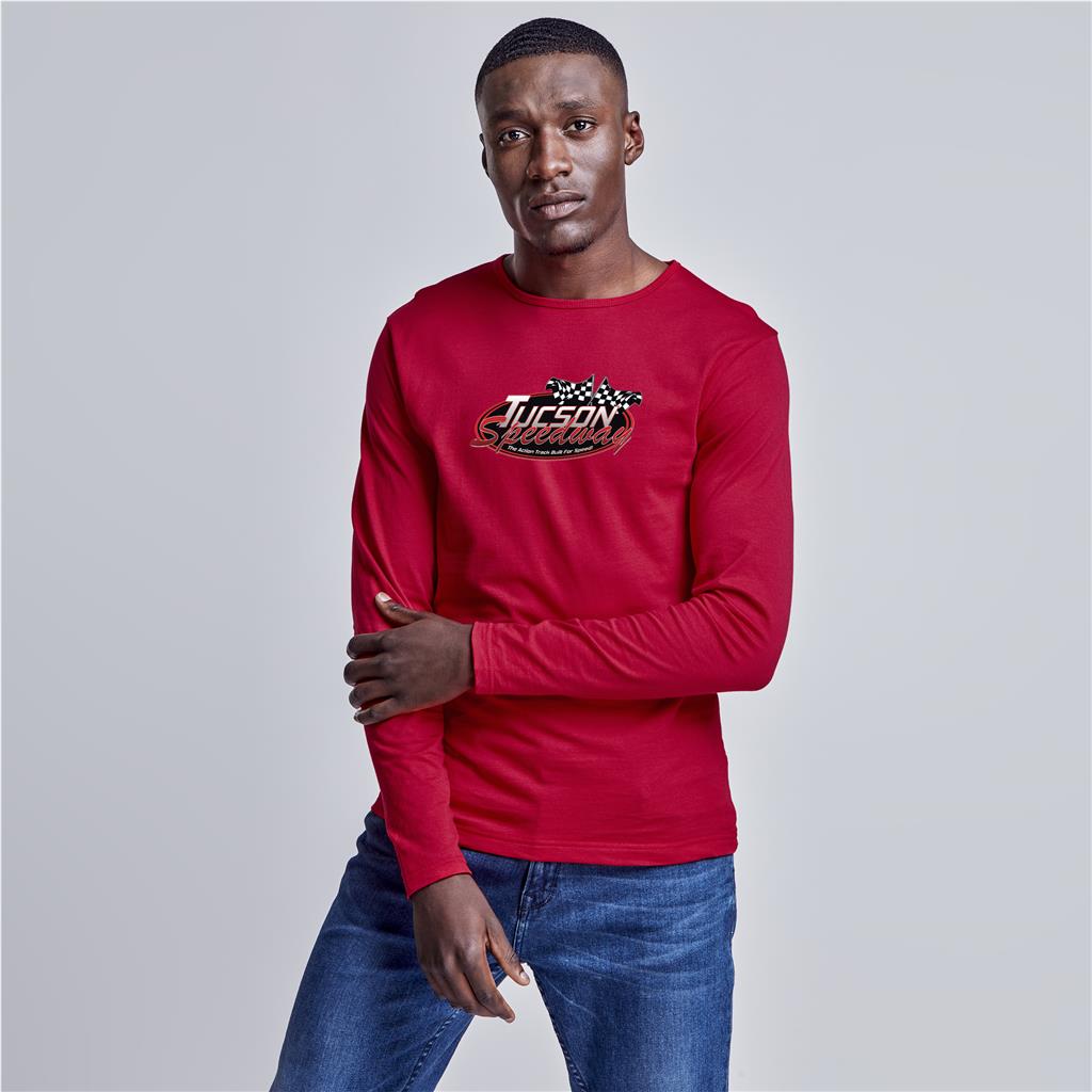 Mens Long Sleeve Portland T-Shirt - Lime