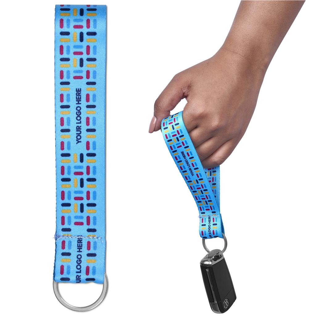 Cordelle Double-Sided Wrist Strap Keyholder - Sample