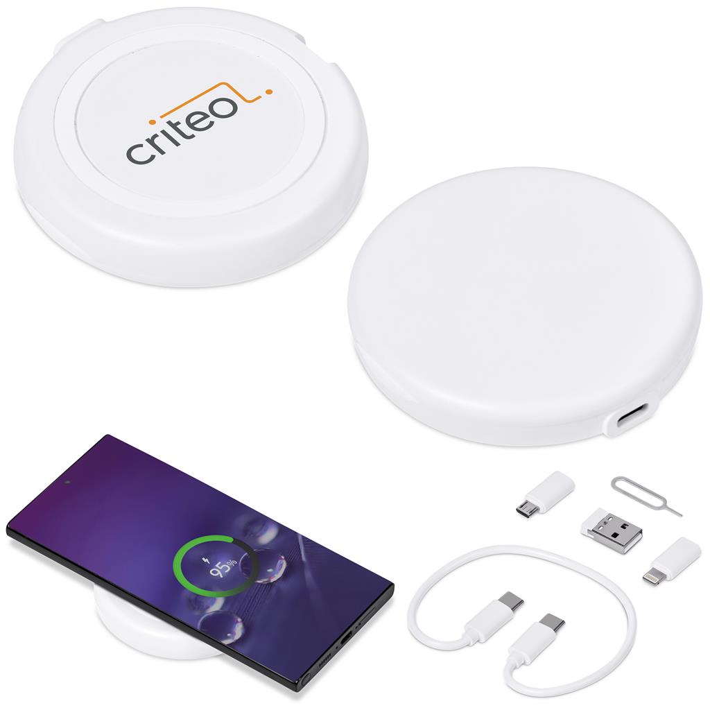 Orbit Wireless Charger & Multi-Function Cable Kit
