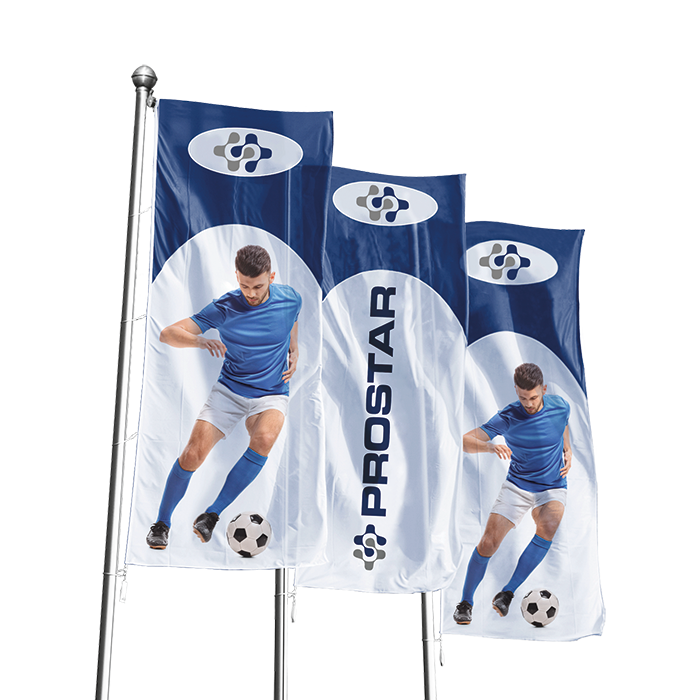 Corporate Flag Double Sided Digital