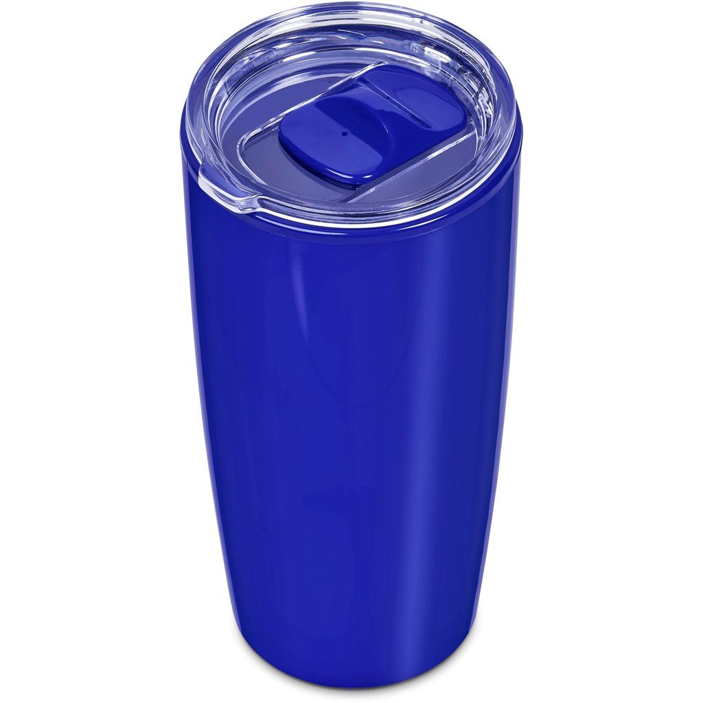 Daytona Plastic 2-in-1 Double-Wall Tumbler & Straw - 600ml