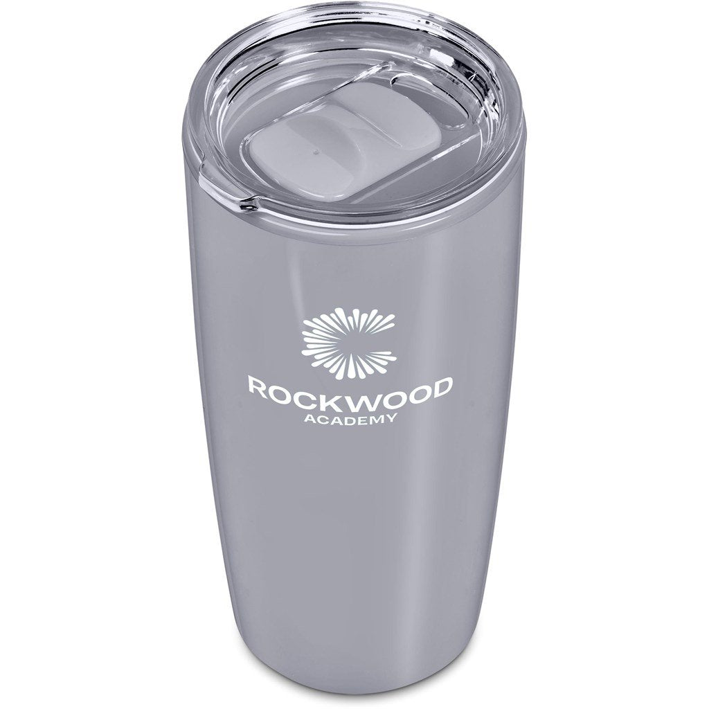 Daytona Plastic 2-in-1 Double-Wall Tumbler & Straw - 600ml