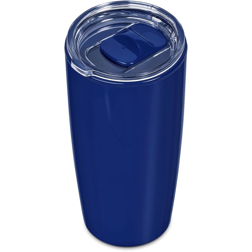 Daytona Plastic 2-in-1 Double-Wall Tumbler & Straw - 600ml