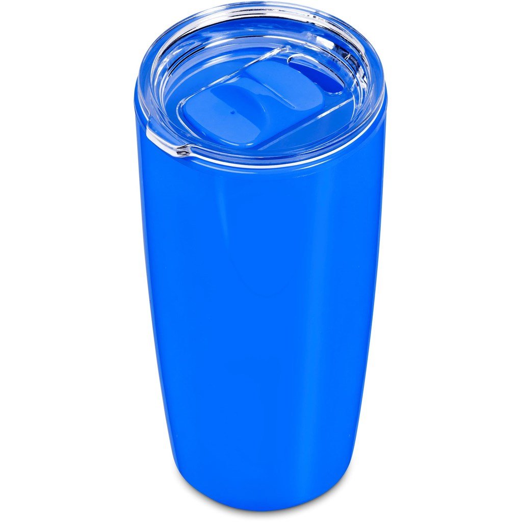 Daytona Plastic 2-in-1 Double-Wall Tumbler & Straw - 600ml