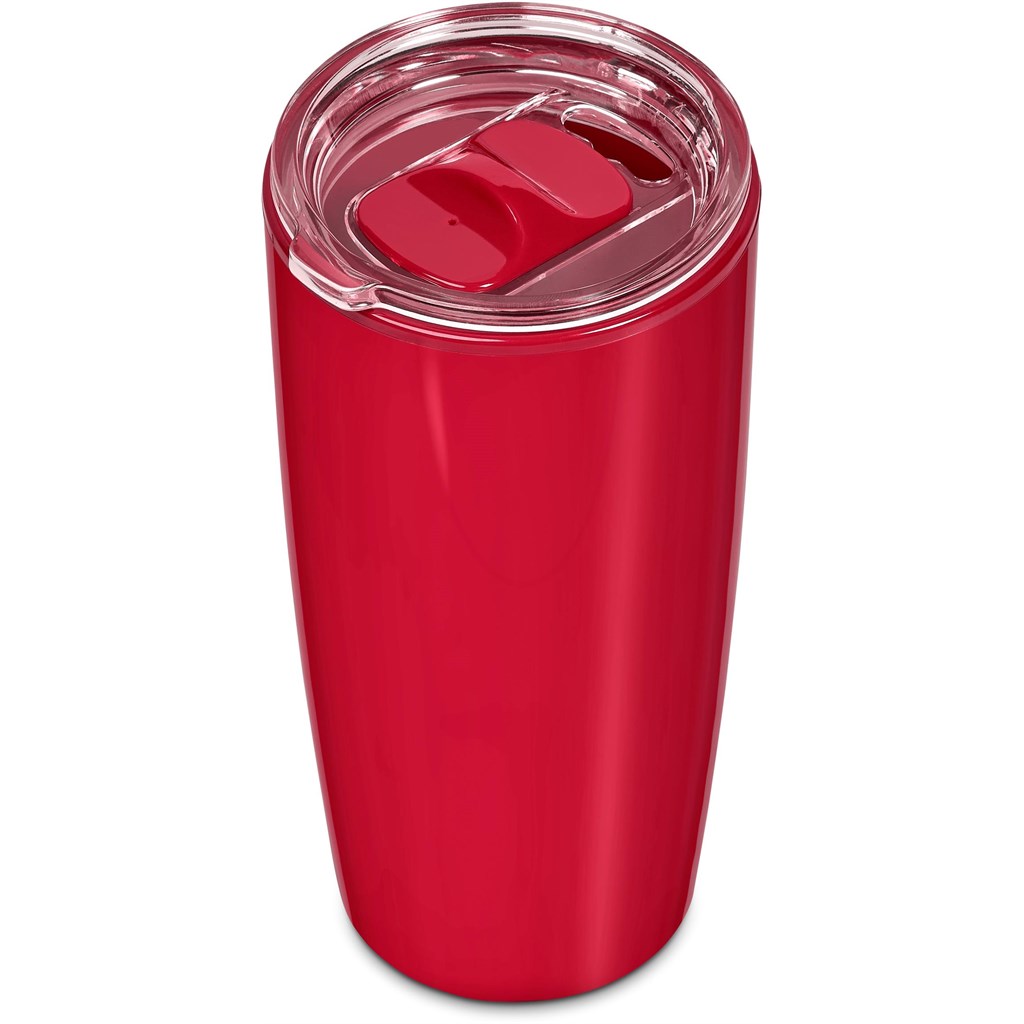 Daytona Plastic 2-in-1 Double-Wall Tumbler & Straw - 600ml