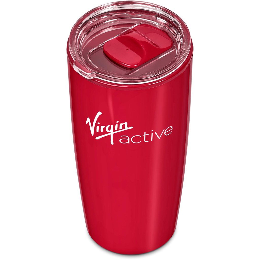 Daytona Plastic 2-in-1 Double-Wall Tumbler & Straw - 600ml