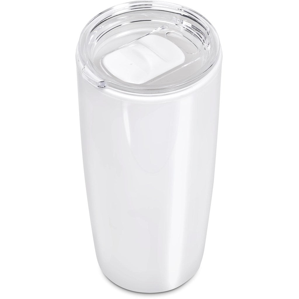 Daytona Plastic 2-in-1 Double-Wall Tumbler & Straw - 600ml