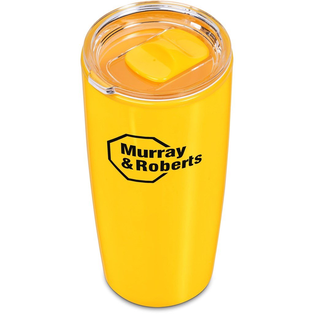 Daytona Plastic 2-in-1 Double-Wall Tumbler & Straw - 600ml