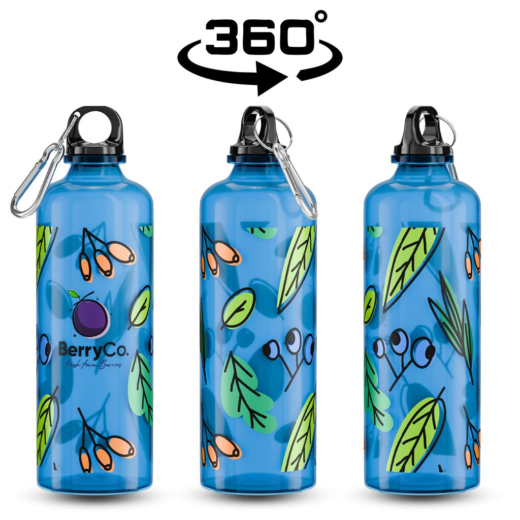 Vista Recycled PET Water Bottle - 600ml