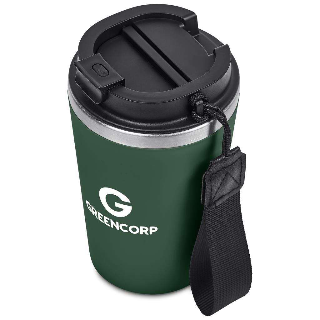 Luca Stainless Steel & Plastic Double-Wall Tumbler – 350ml