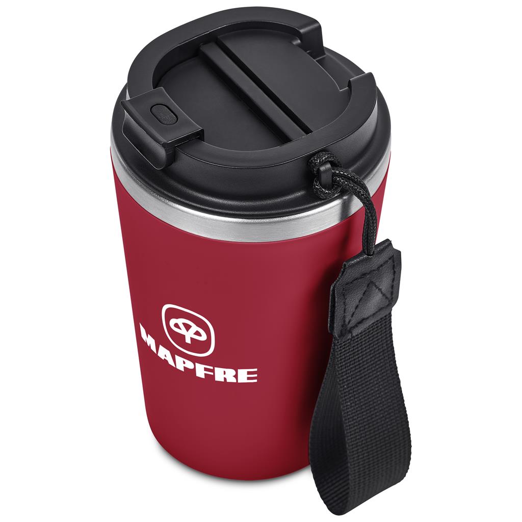 Luca Stainless Steel & Plastic Double-Wall Tumbler – 350ml