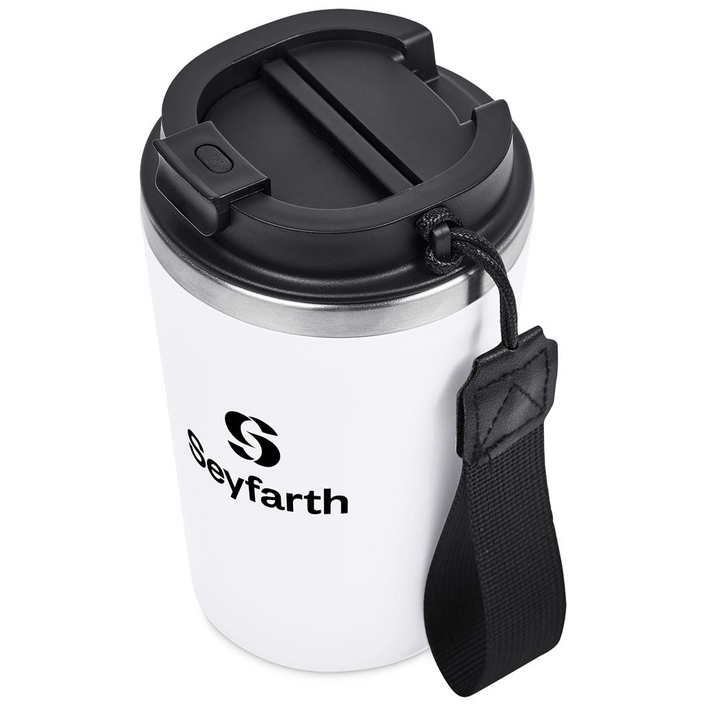 Luca Stainless Steel & Plastic Double-Wall Tumbler – 350ml