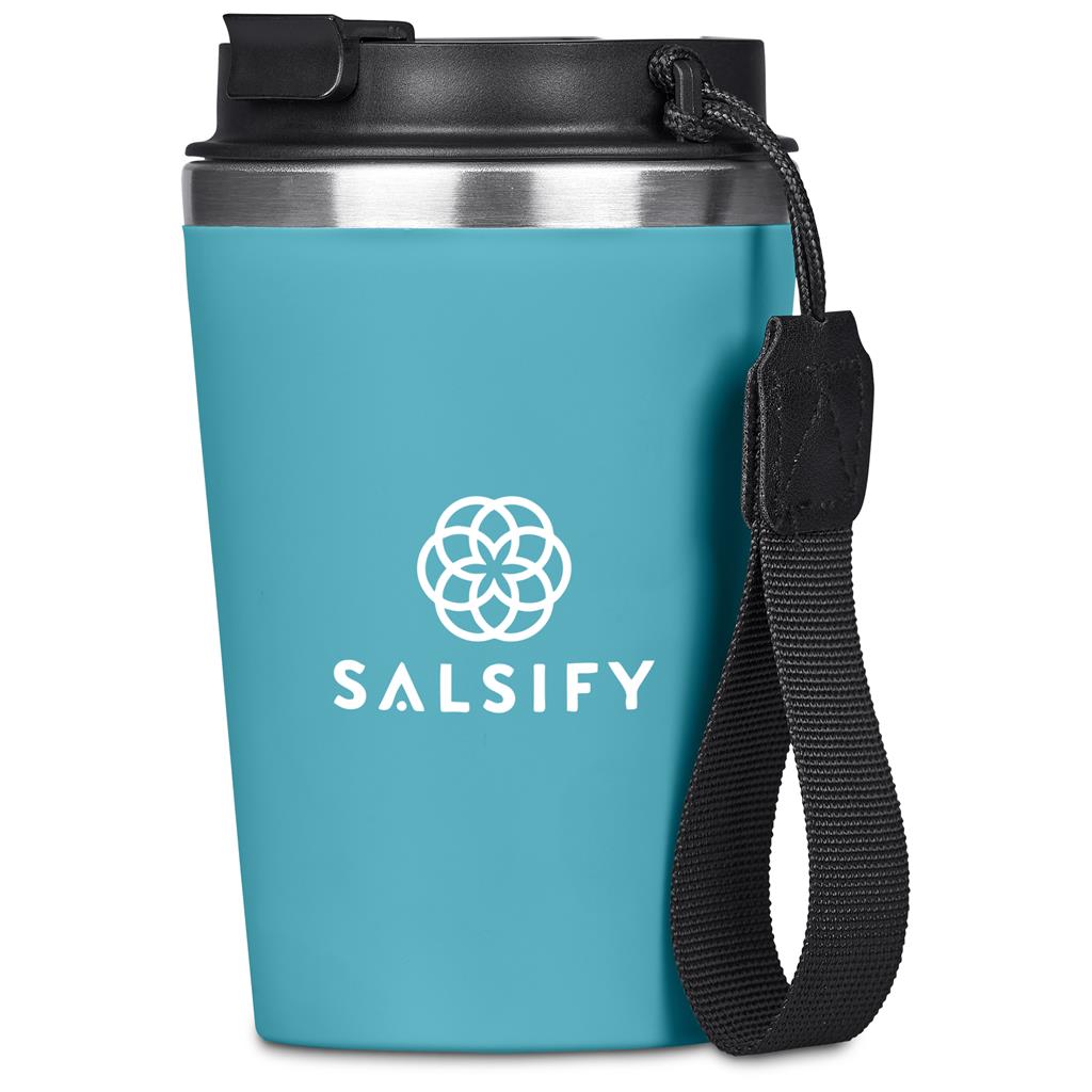 Luca Stainless Steel & Plastic Double-Wall Tumbler – 350ml